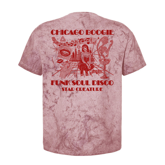 Chicago Boogie Volume 4 T-Shirt - Clay Colorblast