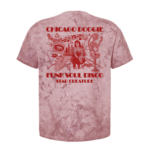 Chicago Boogie Volume 4 T-Shirt - Clay Colorblast