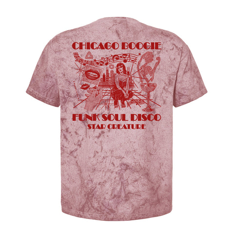 Chicago Boogie Volume 4 T-Shirt - Clay Colorblast
