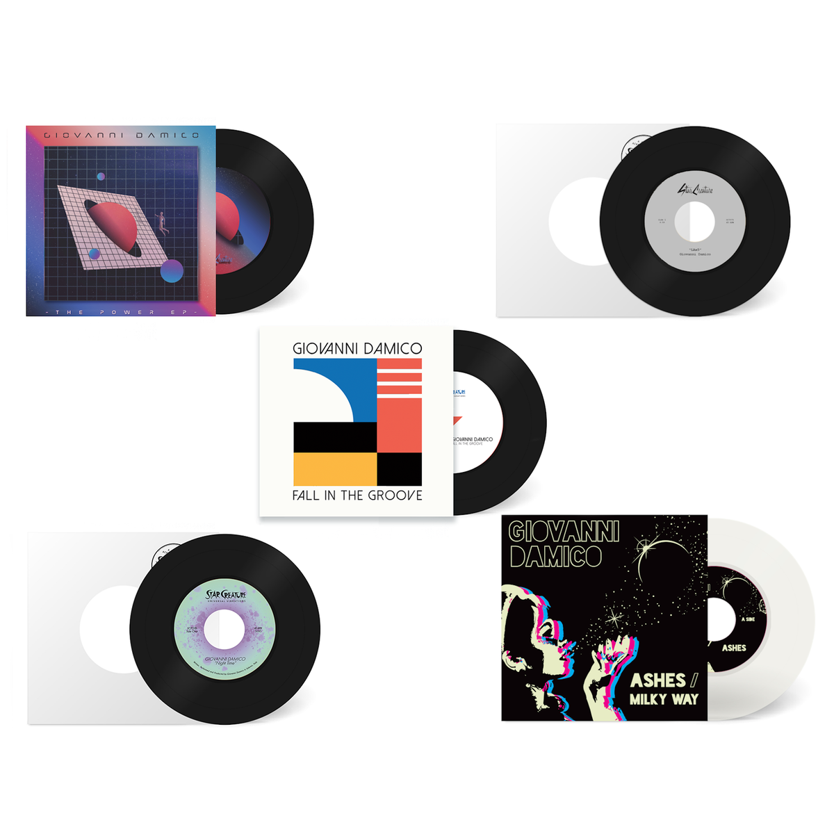 Giovanni Damico 3x7" Power Bundle